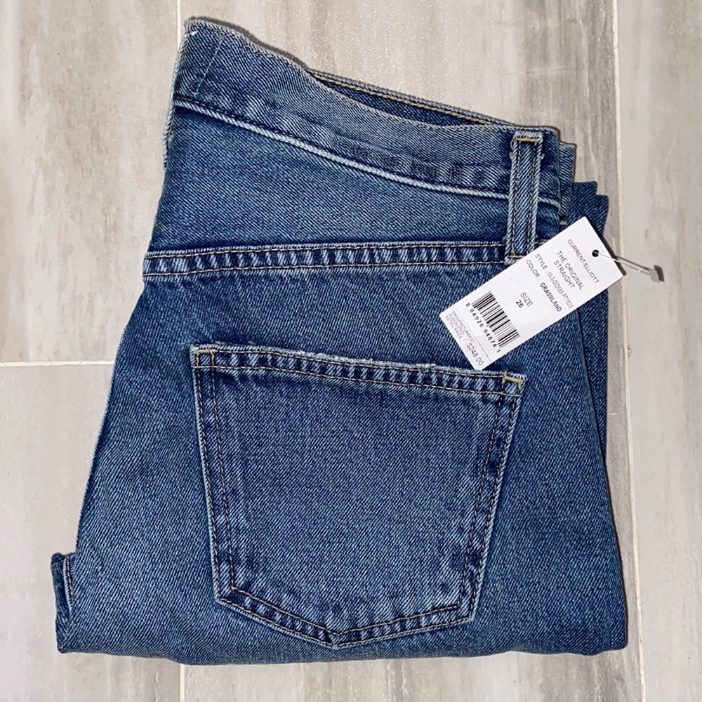 Current/Elliott Original Straight Crop, Made in the USA, 27x28, NWT $248 MSRP - Picture 3 of 14
